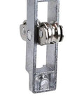 Stainless Steel Sliding Door Rollers and Window Pulleys crafted for a smooth operator glide with double wheels visible in detail.