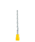 Carbide end mill, 6 mm diameter, 2-flute, 100 mm overall length, tungsten carbide