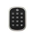 Keyless Pushbutton Deadbolt With Z-Wave Plus Built In Satin Nickel Finish Easy Screwdriver Install One Touch Enrollment No Keys Required