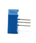 Side view of 3386P Trim Potentiometer Kit With Knob 1K 10K 50K 100K Ohms 3 Pin Trimpot Potentiometer for Arduino
