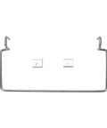 Stainless Steel Camping Hanging Rack With Adjustable Mounting Bracket shown disassembled