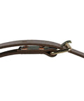 Close-up of Beefy Heavy Duty Positioning Strap 4 Ft 1 In To 5 Ft 8 In Long With 6-1/2 In Snap Hook And 5000 Lb Load Rating, showing hook detail.