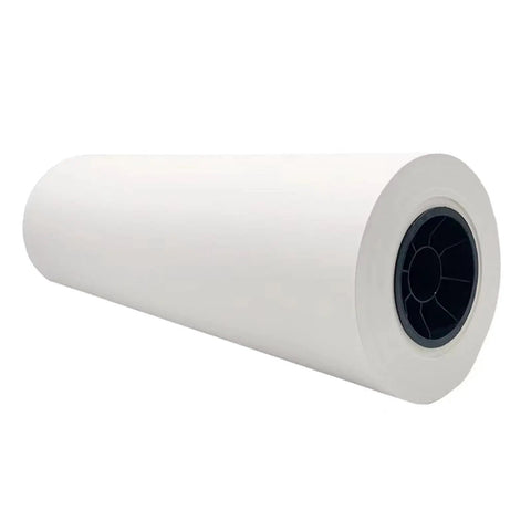 Side angle of 24 Inch By 100 Foot Sublimation Paper Roll 95Gsm Fast Dry Matte Finish For Epson SureColor F570 Printers Best For Tee Shirts Tumblers Textiles And Craft Projects 2 Inch Core