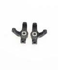 Pro Grade 6Pc Chrome Alloy Front Steering Cup And C Hub Carrier Replacement Upgrade Kit For 1 10 Scale Rc Cars, black steel hub carriers.