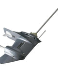 Heavy Duty Lower Unit Assembly With Long Driver Shaft For 40hp Outboard Motor, gray metal, direct replacement for 40G 40J 6J4 series.