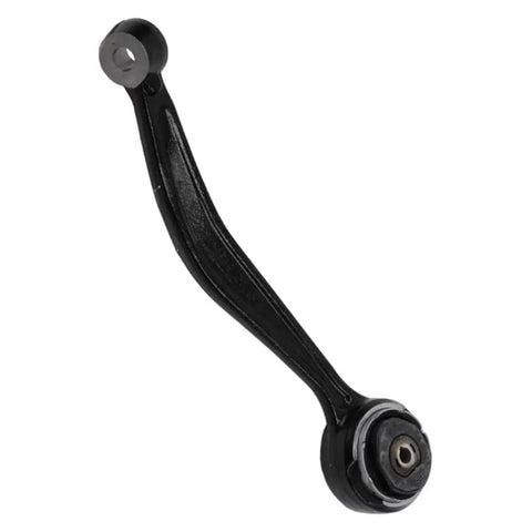 Premium Steel Front Lower Control Arm Link For Cadillac ATS 2013 To 2019 Passenger Side With Rubber Bushings And Tapered Holes That Get A Serious Grip On The Road. front view