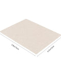 Replacement Mica Plate Sheets For Microwave Oven, 20 Pack, 5.9x4.7 inch, heat insulation and waveguide shield, easy quick install