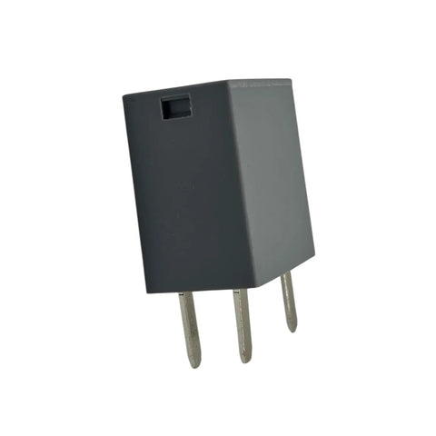 12V DC 40 Amp 4 Pin OEM Relay For GM Vehicles Including Buick GMC Cadillac Chevrolet Hummer Oldsmobile Pontiac Saturn Air Conditioning Fans Fuel Pump Ignition Fixes P0615 P0641 Errors Multi Purpose 9815 Relay Plug And Play side view