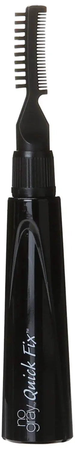 Zero Hassle Root Touch Up Wand That Snatches Stubborn Grays With A Slick Hair Mascara Formula In Rich Brown Black Blend 0.5 Oz tube with comb applicator.