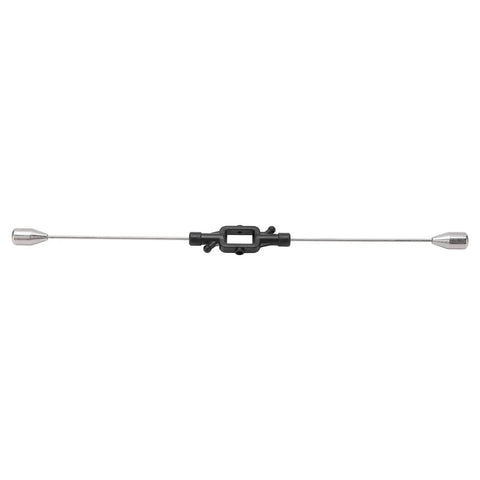 Lightweight RC Helicopter Balance Bar Replacement In Plastic And Stainless Steel Black Easy To Install And Well Fitted For Stable Flight Fits WLtoys V912 V912A V915A And Other Remote Control Helicopters