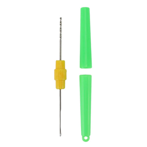Dual End Fishing Bait Needle Tool With Protective Covers Stainless Steel Needle And Threading Tip Compact Pen Size Rigging Tool For Freshwater And Saltwater Angling Green Finish, 15.5 cm