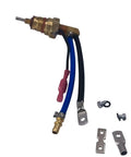 Everlast Compatible Plasma Cutter Torch Head Internal Parts Copper Material For 80S 82i Fits PT80 IPT80 PT-80 80A Pro Grade Torch Hoses And Seals For Industrial Metalworking Upgrade copper torch head with hoses and fittings