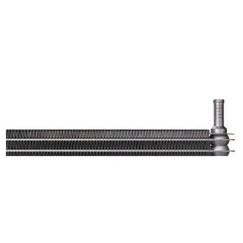 Premium Transmission Oil Cooler Kit Compatible With Ford Expedition F150 Navigator 07 To 14 Models 5.4L 6.2L 3.5L 5.0L Engines For Heavy Duty Cooling and Smoother Shifting Performance, side view of metal cooler core