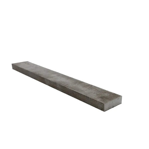 Heavy Duty 4140 4142 Alloy Steel Rectangular Bar Ready To Machine 0.5 By 1.5 Inch Heat Treated Decarb Free 12 Inch Cut Length