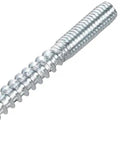 Cable Railing Screws Kit 12 Pcs Hanger Bolts Double Headed Self Tapping M6x60 And M6x79mm for outdoor use visible close-up.