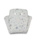 TPU Roller Skate Toe Guards for Derby and Speed Skating Quad Toe Cap Protectors with Black Stars Design, front view