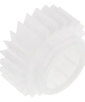 Washer Plastic Ratchet Clutch Replacement Part With Precise Torque Control, Heavy-Duty Gear For Easy Installation And Reliable Home Use, Durable Plastic Construction For Long-Lasting Laundry, white plastic gear close-up