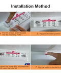 Installation steps showing screws, mounting holes, and adjusting for Heckuva Durable Quick Release Toilet Seat With Thick Buffer Pads For V And U Shapes Family Ready Top Mount Cover Extra Tough Plastic Lid In Bright Poppy Colors No Sweat Setup Smooth Ride.