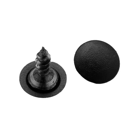 100 Pcs Screw Cap Covers Self Tapping Snap Caps For Flat Phillips Screws Hide Screw Holes And Beautify Car And Home Exterior Decor