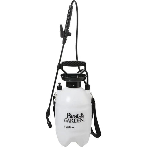1 Gallon Garden Sprayer With Fiberglass Wand For Home Yard Tasks, Versatile Sprayer For Weed Killing, plant feeding, deck cleaning