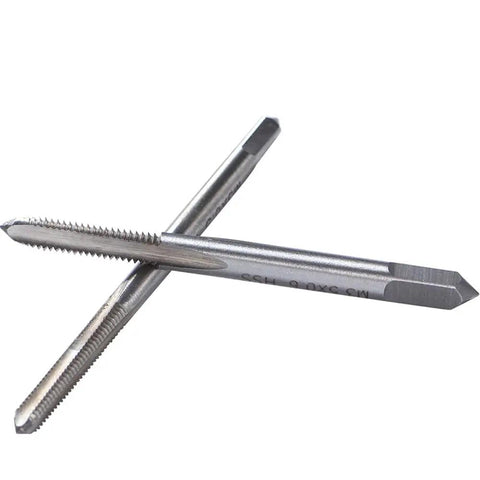 High Speed Steel Mini Metric Tap Kit, 10 Piece Threaded Tap Set For M1, M1.2, M1.4, M1.6, M1.7, M1.8, M2, M2.5, M3, M3.5 Threads