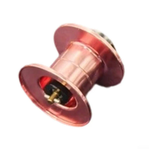 Straight Up Heavy Hitter Aluminum Baitcasting Reel Spool Replacement Featuring An Ultra Light 8 Gram Design With Smooth Bearings Engineered For Deep Long Cast Performance That Is Pure Gold For Anglers Grabbing Clutch Gear Today