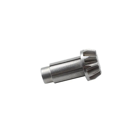 Close-up of metal bevel gear from Replacement Metal Differential Gear Set For RC Car Beefy Upgrade With Spur And Bevel Gears Durable Easy Install.