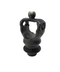 Yoke with One Three Eighths Inch Six Spline CV Ball Collar Beefed Up fits Bush Hog 2715 2720 Cutters replacement part
