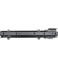 Built Tough Folding Shelf Bracket Set Carbon Steel Soft Close Hinge for Stools and Cupboards in black, showcasing heavy-duty design.