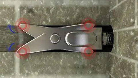 Tough As Nails Heavy Duty X Head Toggle Bolts For Hollow Wall Drywall Anchor Fasteners M8X150mm showing secure grip design on a mounting surface.
