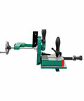 Heavy Duty Woodworking Tenoning Jig With Adjustable Support Plate And 0 45 Degree Clamp for accurate table saw joints.