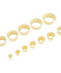 12 Piece Watch Movement Holder Set For Precision Repair Pro Grade Watchmaker Tool Kit Gear with adjustable stabilizers in various sizes