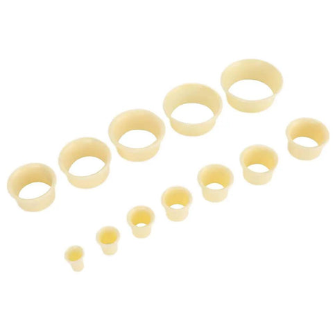 12 Piece Watch Movement Holder Set For Precision Repair Pro Grade Watchmaker Tool Kit Gear with adjustable stabilizers in various sizes