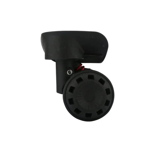 Heavy Duty Silent Luggage Replacement Wheels With 360 Degree Swivel Casters Glides Hella Smooth Dual Bearing Suitcase Rollers close-up view.