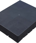 Heavy Duty Black Plastic Pallet Racking For Warehouse And Grocery Store Storage Moisture Resistant 10cm stackable tray