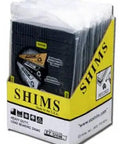 Heavy Duty Plastic Shims 20 Pack Black Load Bearing And Leveling Shims For Furniture Cabinets Doors Racks DIY Home Improvement Ez-Shim Great For Precise Leveling And Support On Uneven Floors And Surfaces