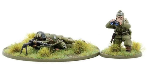 US Airborne Paratroopers 1:56 Scale Tabletop Miniatures Pack Plastic Paintable 28mm WWII Soldiers displayed on grassy base