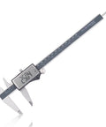 IP54 Digital Caliper 0 To 8 Inches 200 Millimeters Inch Metric Fractions Conversion Stainless Steel With Large LCD Screen.