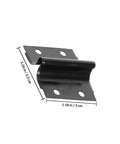 Omega Shaped Alloy Steel Grafting Blades Two Piece Set grafting blade detail with dimensions for tools replacement