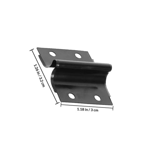 Omega Shaped Alloy Steel Grafting Blades Two Piece Set grafting blade detail with dimensions for tools replacement
