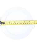 LED Recessed Panel Light 6 Inch 12W Ultra Thin Round With Driver Non Dimmable 6000K Super Bright Cool White 85-265V