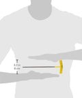 ProHold Ball End T Handle 5/32 Inch With ProGuard Finish 9.1 Inch Length shown with scale in human silhouette