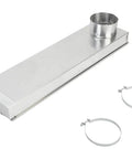 Genuine OEM Telescoping Dryer Vent Kit Stainless Steel, Adjustable To Eighteen Inches, Fits Small Laundry Spaces, with hose clamps