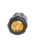 Precision Machined Phillips Screwdriver With Cushion Grip, Number 2 Tip, Made In USA, Tip Ident For Quick Alignment close-up