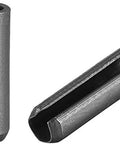 Slotted Spring Pin Set 5mm x 18mm Plain Finish 65Mn Roll Assortment Kit For Small Machine Projects 30 Pieces Durable Quick Connects