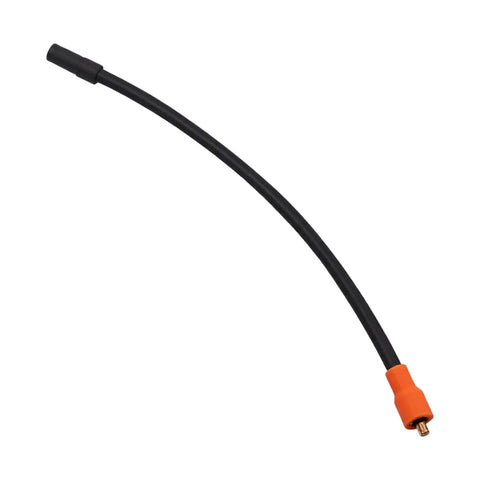 Heavy Duty Twist Lock Air Inflation Hose For Vehicles Leakproof Connector black rubber hose with orange valve tip