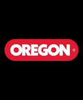 Oregon brand logo on black background; red rounded rectangle with white OREGON text