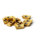 Carbide Inserts APKT11T308 For Face Milling And End Milling APKT Style Inserts Workhorse With 0.256 Inch Width 0.142 Inch Thickness