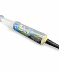 Udder Butter Waterproof RC Grease 40 Milliliter Syringe With Precision Applicator, ideal for gears and bearings, angled view