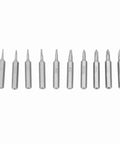Top Quality Phone Repair Kit Featuring 10 Piece Hex Shank Drill Bits With Plum And Star Tips Made From Tough S2 Steel For DIY Smartphone Fixes And Tiny Screw Projects. 10 S2 steel precision bits, T6 to PZ1, for phone repair.